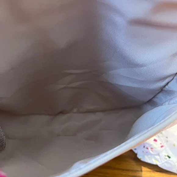 Chloé Parfum Pink Pebbled Leather Wristlet Pouch with dustbag - Picture 6 of 7